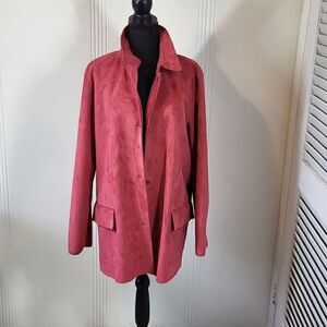 Plus Size Harve Bernard Pink jacket